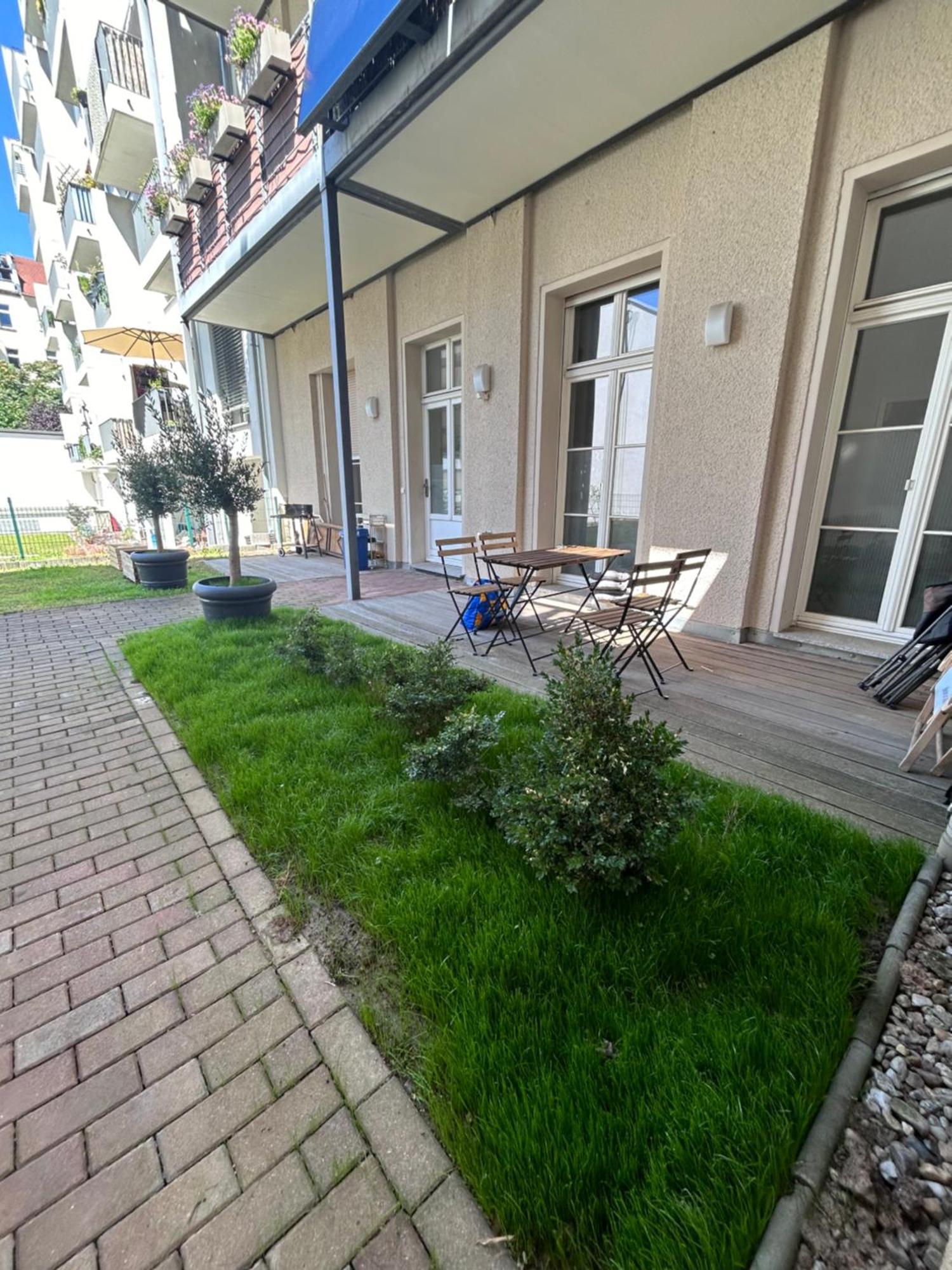 Modernes Apartment Im Sueden Leipzigs Exterior foto